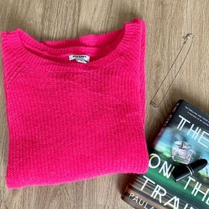 Old Navy Hot Pink Sweater
